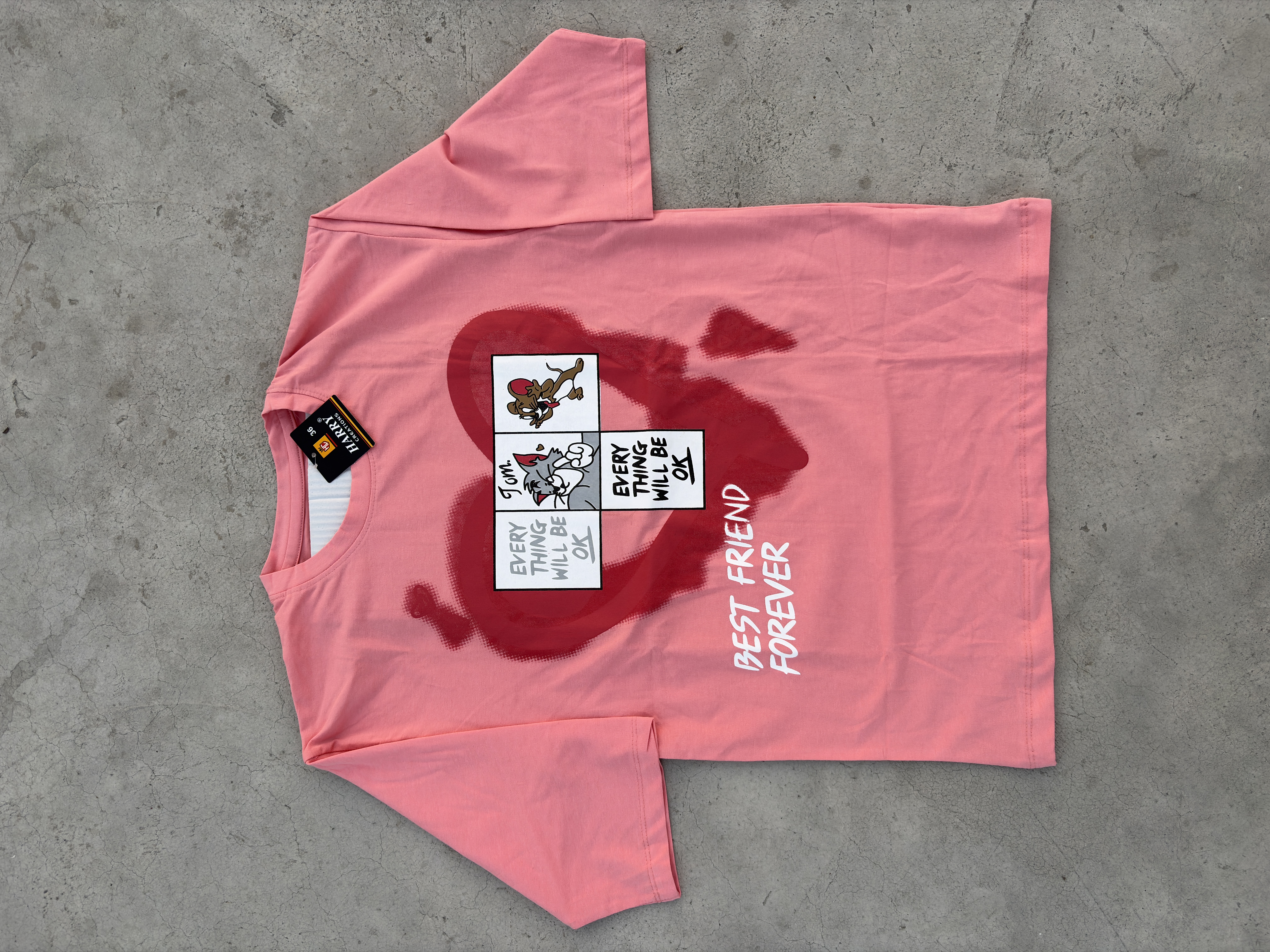 Best Friend Forever Oversized T-Shirt