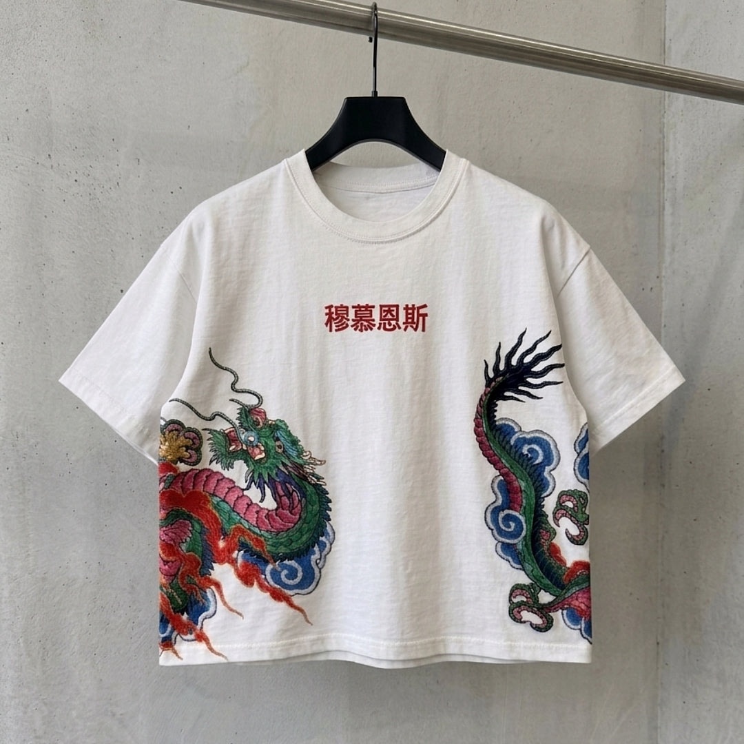 CHINESE DRAGON UNISEX TEE - Image 7