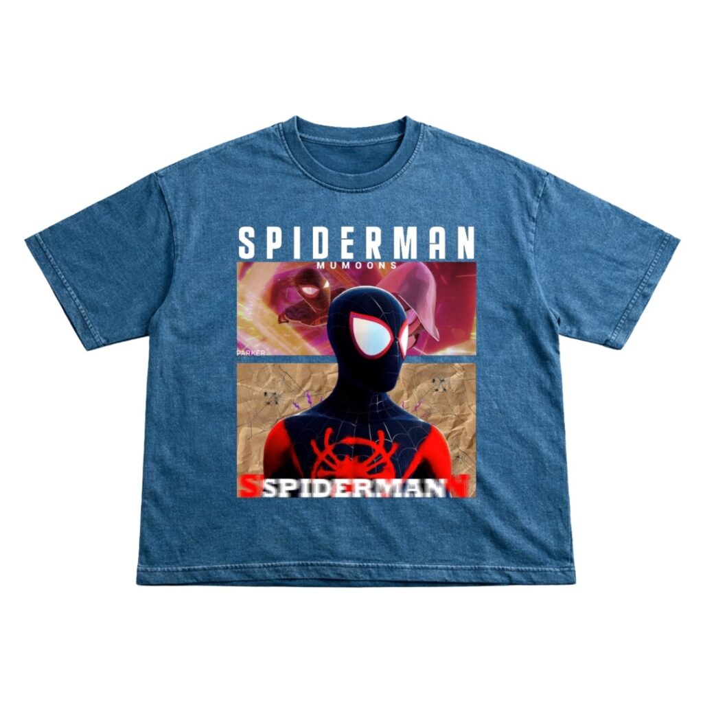 SPIDER GRAPHIC BOXY FIT