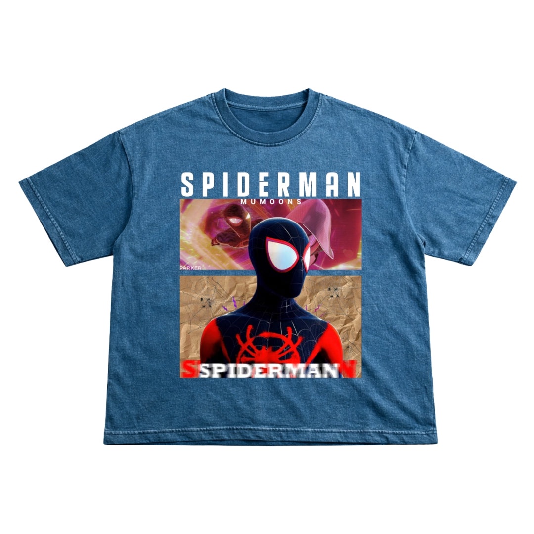 SPIDER GRAPHIC BOXY FIT